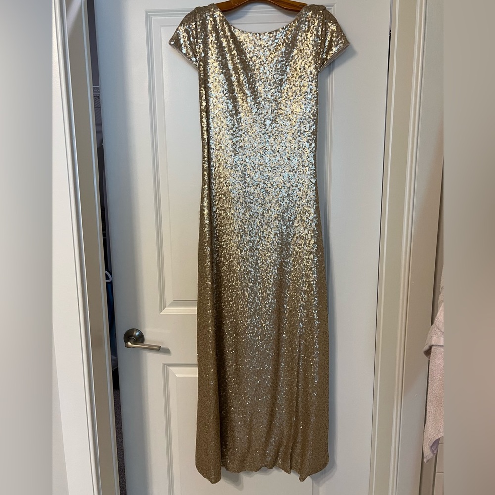 Gold Revelry Bridesmaid dress